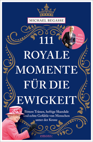 Auch Royals sind nur Menschen! Moderne Royals sind auf den Titelseiten der Zeitschriften und begeistern die Menschen - nicht nur beim Friseur oder Zahnarzt. Die Queen ist Kult, Diana unvergessen. Bittere Tränen, heftige Skandale und echte Gefühle von Menschen unter der Krone! RTL-Adelsexperte Michael Begasse begleitet die Blaublüter dieser Welt seit drei Jahrzehnten und hat »111 royale Geschichten für die Ewigkeit« zusammengetragen. Leicht, aktuell und spannend, informativ, historisch und hautnah. Sie werden staunen und sich erinnern bei unserer royalen Zeitreise rund um den Globus von damals über heute bis morgen. Königliches Ehrenwort!