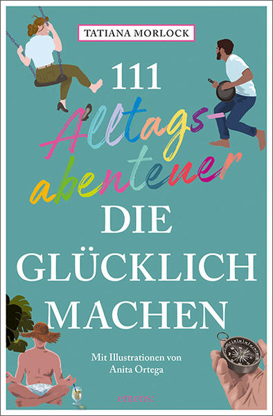 Einfach mal machen Nach Feierabend Couch, vielleicht Kino, zwei Mal im Jahr in die Berge oder ans Meer. Willst du mehr? Denn richtig spannend wird das Leben erst, wenn du deine Komfortzone verlässt! Kauf einem Fremden ein Eis, tausche mit Freunden übers Wochenende die Wohnung, geh mit selbst gebauten Schneeschuhen auf Tour oder verbringe einen Tag ohne Uhr und Smartphone. Einfach mal abschalten und machen! Erlebe 111 Alltagsabenteuer ohne Anfahrt oder Eintrittsgelder und schaffe neue, unvergessliche Erinnerungen.