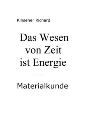 Die Physik hat es bisher nicht geschafft, das Wesen von Zeit zu beschreiben. Ohne klare Definition des Begriffes ´ZEIT´ verbreiten sich die obskursten Ideen und die Physik wandelt sich immer mehr von der seriösen Naturwissenschaft zum langweiligen Esoteriker-Verein. Das Wesen von Zeit als Energie/-menge zu bezeichnen, erlaubt es, ZEIT als 4. Dimension zu streichen und Begriffe wie ´Zeitreise´, ´Blockuniversum´, ´Wurmloch´ bzw. ´Raumzeit´ leicht als fragwürdig zu erkennen. Die Grundlagen dieses Erklärungsmodells wurden schon durch den Buddhismus vor 2500 Jahren und von Bischof Augustinus vor 1600 Jahren formuliert: demnach gibt es in der Realität weder Vergangenheit noch Zukunft und die Gegenwart auch nur als eine imaginäre Grenzlinie des Übergangs