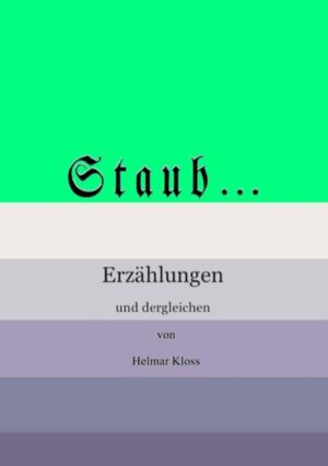 Es handelt sich um Geschichten und Aphorismen, die im Verlauf von drei Jahrzehnten nach und nach entstanden sind. Deswegen haben sie so etwas wie Patina in Bezug auf Inhalt und Rechtschreibung. An ein paar Stellen habe ich eine Umrechnung von Mark in Euro eingefügt. Eine unerwünschte und den Leser sicher hin und wieder langweilende Folge der langen Entstehungszeit besteht darin, dass mir manche Ideen zu unterschiedlichen Zeiten und aus verschiedenen Anlässen mehrmals gekommen sind. Auch diesen Mangel hätte ich ausbügeln können, widme mich aber lieber anderen Themen. Vielleicht kann man ja daran auch ablesen, dass sie (mir) wichtig sind. Der Mensch ist durch und durch ein Geschichtswesen. Als Kind will er Geschichten hören