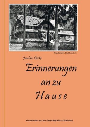 Diese Sammlung von Erzählungen, Gedichten, Porträtskizzen, Geschichten entstand im Laufe der Jahre. Die Örtlichkeiten der Handlungen liegen überwiegend in der Grafschaft Glatz in Schlesien. Der Inhalt ist primär familär, so dass hier von einer "Familiengeschichte" gesprochen werden kann.