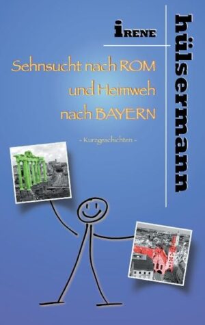 Roma - il mio grand´amore!!! Die Autorin erzählt in „Sehnsucht nach Rom und Heimweh nach Bayern“ von den Erlebnissen in zwei verschiedenen Welten, die gar nicht so verschieden sind. Sehnsüchte, Ängste, Liebe, Lustiges und Trauriges findet man auf beiden Seiten der Grenze. In einem italienischen Satz wird deutlich: „I tedeschi amano gli italiani, ma non li stimano - gli italiani stimano i tedeschi, ma non li amano.“ „Die Deutschen lieben die Italiener, aber sie schätzen sie nicht - die Italiener schätzen die Deutschen, aber sie lieben sie nicht.“