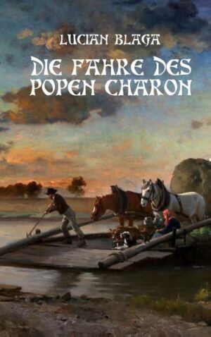 „Luntrea lui Caron”, konnte erst 1990 in Rumänien veröffentlicht werden. Liebenswert und bekenntnisreich wird darin in zahlreichen Episoden über Land und Leute des durch die Jahrhunderte von fremden Mächten gebeutelten rumänischen Volkes erzählt, welches aufblühend in der Zwischenkriegszeit nach der Wende vom 23. August 1944 noch schlimmer dran war als je zuvor. Nachgerade wird dieser Roman hier erstmals in deutscher Sprache unter dem Titel „Die Fähre des Popen Charon” vorgestellt. Die Übersetzung erfolgte in Achtung und Liebe zum rumänischen Volke, seiner darin zum Ausdruck gebrachten historischen Wahrheit, dem Wissen und orthodoxen Glauben aus Naturphilosophie und Kunst und freiem, schöpferischen Gedankentum. Blaga beschreibt bekenntnisreich die Jahre des kommunistischen Umbruchs vom relegierten Professor und Akademiemitglied zum provinziellen Bibliothekar von Anfang 1944 bis 1950. Reminiszenzen spannen sich von Lancram, dem Câmpul Frumosasei - nahe Sebes Mühlbach, seinem „Champ d'Elisee”, über Kronstadt, Hermannstadt und Wien bis in die vorkriegliche Weite Europas als Diplomat nach Lissabon. Biologin Ana, die offenbar aus einem Regenbogen trinkend ihre Schönheit und Anmut gewann, wird zur Hauptfigur von Liebe und Poesie. Der Charonsche Nachen hingegen - von einem abgesetzten orthodoxen Priester und Theologieprofessor Vasile Olteanu mit seiner dichtenden Ehefrau Octavia betriebene Fährhof und der Fähre am Muresch - symbolisieren die opferreiche Überfahrt auch zahlreich anderer Schicksale in den „Hades” gegenüber dem grausamen kommunistischen System. Den überlebenden Helden verbleibt alternativ im Dreieckskonflikt zwischen zwei, drei Frauen in Freundschaft und Liebe zu leben letztendlich, dass sich eine unerfüllte Octavia in der eisigen Nacht des „Heiligen Nikolaus” im Muresch ertränkt und Monate darauf der selbstmörderische Sturz von Leonte Patrascu, dem philosophischen alter Ego in die „Roten Schluchten”. Aber schließlich gelingt dem Erzählhelden Axente Creanga mit seiner Ana der geistige Rückzug nach Gradiste in die vom System geduldete ruhmreiche, aber tragisch verlaufene Geschichte der Daker und Geten vs. Rom, zu den ausgegrabenen „wahren Quellen, zu den höchsten Höhen”. In den einzelnen Kapiteln und Episoden leuchten poetisch Land und Leute, deren Liebe und Glauben, deren gesühnte Unschuld und ihre geistigen Auseinandersetzungen mit ihrer Gegenwart, ihrer Religion und mit ihrer Geschichte auf.