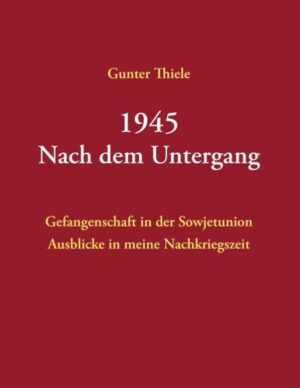 Wie überleben - wie weiterleben - nach dem Untergang von 1945? Zwei Erinnerungen, zwei Sichtweisen: Zuerst die Überlebensgeschichte des 18 Jährigen als Kriegsgefangener im sibirischen Arbeitslager Tscheljabinsk - nach Aufzeichnungen, die anschließend spontan niedergeschrieben wurden. Sie geben aus zeitgenössischer Sicht - ungefiltert - in vielen Variationen Einblick in Erlebnisse und Verhaltensweisen von Menschen, die täglich unter den Ausnahmebedingungen von Unfreiheit, Arbeitszwang, Ungewissheit und ständiger Bedrohung durch Krankheit oder Tod leben mussten. Diese Phase endete erst nach meiner abenteuerlichen Heimkehr mit der Rettung in einem Münchener Krankenhaus durch amerikanisches Penicillin. Wie Weiterleben nach der Katastrophe? Wonach konnte ich mich jetzt orientieren - in einer noch chaotischen Welt, nach dem Untergang? Immer auf der Suche nach meinem Weg in eine freiheitliche, bessere Zukunft? Die „Ausblicke in meine Nachkriegszeit“ zeichnen aus der rückblickenden Erinnerungs-Perspektive die wichtigsten Etappen nach - bis hin zu meiner Berufung als Historiker an die Pädagogische Hochschule Heidelberg. Es ging immer um das Lernen aus „unserer Zeit“ in Gegenwart und Vergangenheit: Um die Wechselwirkung zwischen authentisch nachgezeichneten „Innenansichten“ persönlicher Lebenssituationen - und der Horizonterweiterung durch übergreifende Forschungsergebnisse und Perspektiven unserer Geschichtsschreibung.