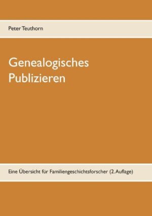 Genealogisches Publizieren | Bundesamt für magische Wesen