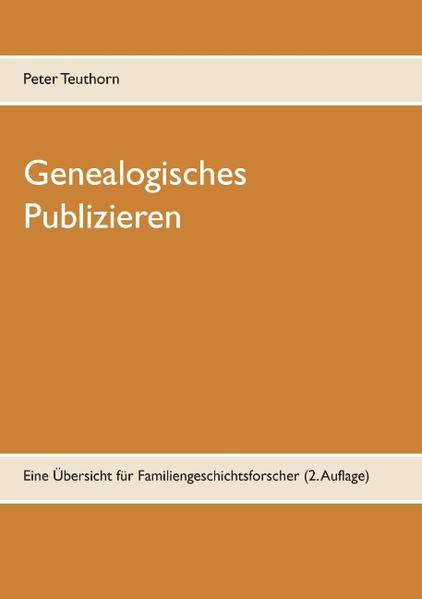 Genealogisches Publizieren | Bundesamt für magische Wesen