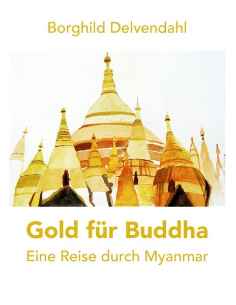 „Gold für Buddha“ ist das dritte Buch von Borghild Delvendahl über ein ganz besonderes Land: Myanmar. Schon früh war die Autorin von fremden Kulturen fasziniert. Während des Kunststudiums besuchte Borghild Delvendahl zunächst europäische Länder, dann erweiterte sie den Radius auf Afrika, Asien und Amerika. Auf allen Reisen war ein Skizzenblock ihr ständiger Begleiter, so dass sie ihre Eindrücke bildlich festhalten konnte. Die daraus entstandenen Federzeichnungen und Aquarelle zeigte sie auf Ausstellungen im In- und Ausland. Inzwischen hat Borghild Delvendahl ihre Reiseeindrücke erweitert. Die bildlichen Darstellungen werden nun von Texten begleitet, die die gesehenen Kulturdenkmäler, die Landschaften, Religionen, Mythen und Legenden beschreiben.