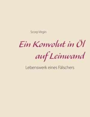 Franz E. hatte in seiner Zeit als Kunstmaler - also 18 Jahre lang - tausende höchst problematische Briefe, Gutachten, E-Mails und Faxe von seinem privaten Mailkonto aus verschickt: Es waren Urkundenfälschungen der übelsten Art, welche durch die schlimme Unachtsamkeit einiger Behördenmitarbeiter ungeprüft in echte Fallakten gerieten, Leben und Existenz nichts ahnender Menschen zerstörten. Das Buch betrachtet das Leben des Fälschers und das eines seiner unehelichen Söhne.