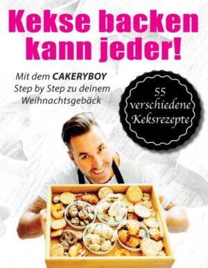 Im Buch "Kekse backen kann jeder" zeigt der Foodblogger, Bäckermeister und Konditor Kai Möller - alias CakeryBoy - wie einfach es sein kann, Weihnachtskekse selber zu backen. Mit einfachen Anleitungen und raffinierten Rezepten zeigt er allen Backbegeisterten, egal ob Küchenprofi oder Backlehrling, 55 verschiedene Weihnachtskekse zum Nachbacken. Über 260 "Step by Step-Fotos" zeigen wirklich jeden Handgriff und beweisen einmal mehr, dass gute Kekse nicht kompliziert hergestellt und auch nicht Unmengen an exotischen Zutaten haben müssen. Wie es die Leserinnen und Leser des CakeryBoy-Backlog www.cakeryboy.com gewohnt sind, wird jedes Rezept von Kai Möller mit einfachen Küchengeräten und Zutaten vorgebacken. Durch zahlreiche Tipps wird das Keksebacken zum Kinderspiel.