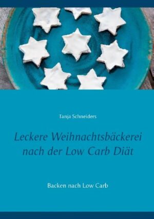 Weihnachten steht vor der Tür. Überall werden Plätzchen gebacken. Mit Low Carb ist das nicht möglich? Natürlich geht auch das! Ich habe meine Rezepte nach der Low Carb Ernährung für Sie umgestellt. Ich wünsche Ihnen eine schöne Weihnachtszeit und viel Spaß mit meinem Buch.