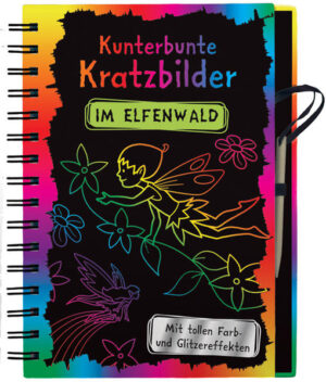 • 16 zauberhafte Kratzbilder mit tollen Farb- und Glitzereffekten • Eine spannende Geschichte zum Weiterschreiben und - zeichnen • Mit Holzstift