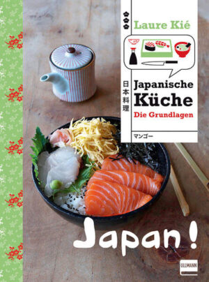 Die japanische Küche liegt zurzeit im Trend, und das aus gutem Grund: Japanische Gerichte sind nicht nur gesund und gut bekömmlich, sondern auch ästhetisch äußerst ansprechend, abwechslungsreich und lecker. Mit über 50 einfachen und zugleich raffinierten Rezepten sowie hilfreichen Step-by-Step-Anleitungen richtet sich dieses Buch besonders an Fans der japanischen Küche, die sich selbst bislang noch nicht an Sushi, Yakitori, Onigiri und Co herangewagt haben. Hintergrundinformationen zu wichtigen Utensilien und Zutaten sowie appetitanregende Fotos und ein schönes, modernes Design runden dieses außergewöhnliche Kochbuch ab.