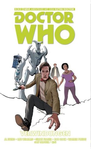 NEUE ABENTEUER MIT DEM ELFTEN DOCTOR! Doctor Who: Er ist viele Hundert Jahre alt, wechselt ab und zu den Körper und ist der Titelheld von Großbritanniens beliebtester Science- Fiction- Serie. Sein Raumschiff, die TARDIS, sieht aus wie eine blaue Telefonzelle, ist innen jedoch wesentlich größer als außen. Mit ihr reist der Doctor durch Raum und Zeit, auf der Suche nach Abenteuern und den Wundern des Universums. Und da es keinen Spaß macht, die allein zu entdecken, lädt der Timelord vom Planeten Gallifrey immer wieder Menschen ein, ihn auf seinen Reisen zu begleiten. Die TARDIS hat ein Signal aufgefangen, das von der Berliner Mauer im Jahre 1976 bis ins antike Rom reicht. Der Doctor, Alice, Jones und Arche stoßen auf ein uraltes Geheimnis, das den Lauf der Geschichte verändern wird. Für Jones stellt sich dabei das Leben in der Tardis als immer schwieriger dar. Ist das seine letzte Reise durch Zeit und Raum? Die Abenteuer des elften Doctors gehen weiter! Während er mit seinem größten Versagen konfrontiert wird, findet sich Alice in ihrer dunkelsten Stunde wieder, Arches Ursprung wird gelüftet und Jones erfährt endlich die langersehnte Transzendenz. Außerdem gibt es einen Angriff der Cybermen im antiken Rom und das letzte Gefecht mit dem Talentsucher.