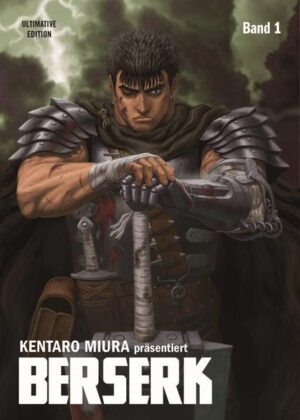 Kentaro Miuras Meisterwerk BERSERK in neuem Glanz und in prachtvollem Überformat! Erlebe den erbarmungslosesten Rachefeldzug der Mangageschichte! Begleite Guts und seine Gefährten auf ihren Reisen durch eine unbarmherzige Welt voller Monster jenseits deiner Vorstellungskraft … Mit einem gigantischen Schwert über der Schulter und einem Arm aus Stahl sinnt der als "Schwarze Ritter" bekannte Söldner Guts nur auf eins: Rache! Nichts hält ihn auf und während sein Schwert nach Blut dürstet und Dämonen und düstere Fabelwesen seinen Pfad abzeichnen. Eine bildgewaltige Geschichte über Verrat, Gier, die Tugend der Freundschaft und Opferbereitschaft. Das erwartet dich in Band 1: Guts ist ein halbblinder Krieger, dem ein Arm fehlt und der außerdem ein Brandmal trägt. Sein Weg kreuzt sich mit Puck, einer Elfe mit außergewöhnlichen Heilungskräften, der sich entschließt, ihn zu begleiten. Auf der Reise muss Guts ein menschenfressendes Monster zu einem Zweikampf herausfordern, eine schreckliche blutrünstige Kreatur besiegen und vor allem bekommt er den Behelith: einen Schlüssel, um das Portal in eine andere Welt zu öffnen. Für Fans von Action- , Dark- Fantasyund Horrormanga! Beinhaltet die regulären Bände Berserk 1 und 2.