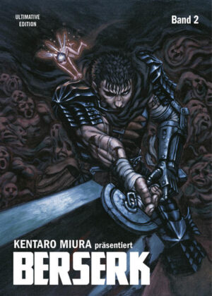 Kentaro Miuras Meisterwerk BERSERK in neuem Glanz und in prachtvollem Überformat! Erlebe den erbarmungslosesten Rachefeldzug der Mangageschichte! Begleite Guts und seine Gefährten auf ihren Reisen durch eine unbarmherzige Welt voller Monster jenseits deiner Vorstellungskraft … Mit einem gigantischen Schwert über der Schulter und einem Arm aus Stahl sinnt der als "schwarze" Ritter bekannte Söldner Guts nur auf eins: Rache! Nichts hält ihn auf und während sein Schwert nach Blut dürstet und Dämonen und düstere Fabelwesen seinen Pfad abzeichnen. Eine bildgewaltige Geschichte über Verrat, Gier, die Tugend der Freundschaft und Opferbereitschaft. Das erwartet dich in Band 2: Die missliche Lage um den "Schwarzen Ritter" Guts spitzt sich dramatisch zu, als die fünf Dämonen der God Hand durch die Macht des Beheliten herbeigerufen werden. Zwischen Guts und den Fünf schwingt ein unzertrennliches Band, gewoben vom unergründlichen Griffith. Das Goldene Zeitalter beginnt und wirft Licht ins Dunkel um Guts' Vergangenheit ... Für Fans von Action- , Dark- Fantasyund Horrormanga! Beinhaltet die regulären Bände Berserk 3 und 4.