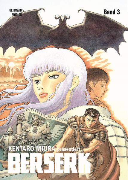 Kentaro Miuras Meisterwerk BERSERK in neuem Glanz und in prachtvollem Überformat! Erlebe den erbarmungslosesten Rachefeldzug der Mangageschichte! Begleite Guts und seine Gefährten auf ihren Reisen durch eine unbarmherzige Welt voller Monster jenseits deiner Vorstellungskraft … Mit einem gigantischen Schwert über der Schulter und einem Arm aus Stahl sinnt der als "schwarze" Ritter bekannte Söldner Guts nur auf eins: Rache! Nichts hält ihn auf und während sein Schwert nach Blut dürstet und Dämonen und düstere Fabelwesen seinen Pfad abzeichnen. Eine bildgewaltige Geschichte über Verrat, Gier, die Tugend der Freundschaft und Opferbereitschaft. Das erwartet dich in Band 3: Es herrscht Krieg in Midland, als Guts bei der Söldnertruppe der Falken ein neues Zuhause findet. Während sich die Truppe um Griffith auf dem Schlachtfeld und zu Hofe einen Namen macht, rechnet jedoch niemand mit Missgunst der Adligen. Und im Hintergrund rührt sich bereits Zodd der Unsterbliche, der großes Unheil für Guts verheißt … Für Fans von Action- , Dark- Fantasyund Horrormanga! Beinhaltet die regulären Bände Berserk 5 und 6.