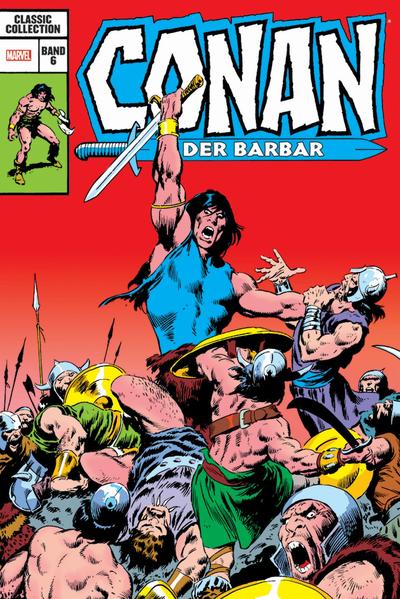 CONANS KÄMPFE GEHEN WEITER! Conan, der Fantasy- Held von Robert E. Howard, in seinen legendären Marvel- Abenteuern mit restaurierter Kolorierung! Dieser Sammelband enthält Conan the Barbarian 150- 171 & Annual 8- 9