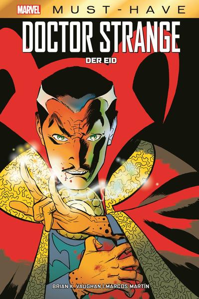 EIN MAGISCHES COMIC- HIGHLIGHT Dr. Stephen Strange ist der größte Zauberer des Marvel- Universums. Doch ein Mordanschlag auf ihn, eine dämonische Bestie, der Diebstahl eines wundersamen Elixiers und ein Schatten aus seiner Vergangenheit setzen dem Meistermagier schwer zu. Obwohl er von seinem treuen Freund Wong und der furchtlosen Ärztin Night Nurse unterstützt wird, muss sich Dr. Strange am Ende zwischen seinem Eid als Arzt und als Oberster Zauberer entscheiden. Eine der besten modernen Sagas über Dr. Strange, inszeniert von Star- Autor Brian K. Vaughan (Y: THE LAST MAN) und Ausnahmezeichner Marcos Martín (SPIDER- MAN). ENTHÄLT: DOCTOR STRANGE: THE OATH (2006) 1- 5