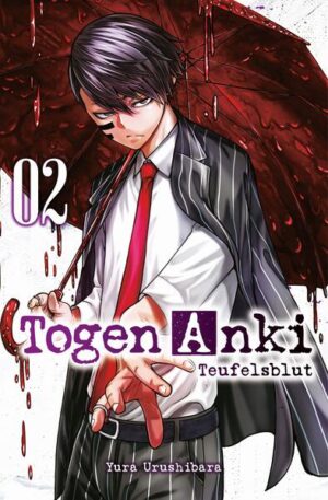 TOGEN ANKI ist der neue Actionkracher bald auch mit Anime! Folge den Abenteuern von Shiki, einem jungen Waffennarr mit teuflischem Blut in seinen Adern, und erlebe seinen Kampf gegen die Momotaro, eine Organisation, die alle Teufel vernichten will. Das erwartet dich in Band 2: Die erste Prüfung, die Herr Mudano den Schülern der Teufelsakademie auferlegt hat, ist in vollem Gange. Doch plötzlich gerät das teuflische Blut von Shikis schüchterner Klassenkameradin Homare außer Kontrolle und das Chaos nimmt seinen Lauf! Für Fans von Action- , Fantasyund Horror- Manga!