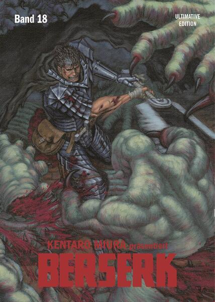 Kentaro Miuras Meisterwerk BERSERK in neuem Glanz und in prachtvollem Überformat! Erlebe den erbarmungslosesten Rachefeldzug der Mangageschichte! Begleite Guts und seine Gefährten auf ihren Reisen durch eine unbarmherzige Welt voller Monster jenseits deiner Vorstellungskraft … Mit einem gigantischen Schwert über der Schulter und einem Arm aus Stahl sinnt der als "schwarze" Ritter bekannte Söldner Guts nur auf eins: Rache! Nichts hält ihn auf und während sein Schwert nach Blut dürstet und Dämonen und düstere Fabelwesen seinen Pfad abzeichnen. Eine bildgewaltige Geschichte über Verrat, Gier, die Tugend der Freundschaft und Opferbereitschaft. Das erwartet dich in Band 18: Die Insel, bei der Guts und seine Gefährten mit ihrem Schiff „Sea Horse“ Zuflucht gesucht haben, stellt sich in Wahrheit als Wohnstätte einer bösen Meeresgottheit heraus. Guts entschließt sich, das Übel zu bekämpfen und verwandelt sich einmal mehr in den „Berserker“ … Für Fans von Action- , Dark- Fantasyund Horrormanga! Beinhaltet die regulären Bände Berserk 35 und 36.