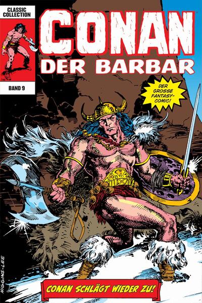 DIE ERSTEN ABENTEUER DES JUNGEN CONAN! Conan, der Fantasy- Held von Robert E. Howard, in seinen legendären Abenteuern mit restaurierter Kolorierung! Dieser Sammelband enthält Conan the Barbarian 14- 240 sowie reichlich Bonusmaterial. Mit den kraftvollen Prosa- Abenteuern seines Barbaren Conan, die ursprünglich in den amerikanischen Pulp- Magazinen der 1930er- Jahre erschienen, prägte der texanische Autor Robert E. Howard die Sword- and- Sorcery- Fantasy bis zum heutigen Tag. In den 1970ern wurde Conan unterdessen sogar zu einem MarvelComic- Held und im New Yorker Haus der Ideen zu einem Star und Fanliebling abseits der Superhelden, dank der anfänglichen Panel- Geschichten von Roy Thomas, Barry Windsor- Smith und John Buscema. Noch Ende der 1980er, Anfang der 1990er begeisterte Marvels Fantasy- Comic- Flaggschiff- Titel Conan the Barbarian durch gezeichnete episodische Abenteuer der titelgebenden Ikone. Inzwischen führten Val Semeiks, Michael Higgins, Gerry Conway, Ron Lim, Mark Texeira und andere Kreative Conan in seiner zentralen Comic- Heftserie durch viele brandneue Geschichten. Das taten sie in feinster Pulpund bester Marvel- Tradition, während der US- Comic sich spürbar wandelte. Auf seinen Reisen durch die Hyborische Welt stellt sich der unaufhaltsame Cimmerier in diesem Sammelband einmal mehr allen menschlichen, nichtmenschlichen und unmenschlichen Gegnern angefangen bei Werwölfen, Schlangenwesen, dekadenten Trugbildern, Soldaten im Ringen um Wasser, einem Hohepriester und dessen Schergen, Laufvögeln, Piraten und den eher knurrenden denn schnurrenden Kindern von Bast! In dieser Kollektion trotzt Conan nicht nur wie gewohnt Bösewichten und Bestien aller Art, sondern zudem den Elementen: Denn auch in der trockenen Wüste, den verschneiten Bergen oder auf einer Insel mitten im Ozean zeichnet sich der Antiheld aus Cimmeria durch einen gigantischen Überlebenswillen aus. Der natürlich kein bisschen kleiner wird, wann immer es auf eine Konfrontation zwischen dem Barbaren und der vermeintlichen Zivilisation hinausläuft … Eingeleitet wird auch dieser Band durch Vorworte voller Erinnerungen der beteiligten Kreativen selbst, diesmal Val Semeiks und Michael Higgins. Im Anhang warten derweil Bleistift- Versionen der Original- Cover von u. a. Superstar Jim Lee.