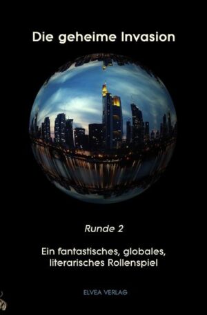 Nachdem alle Protagonisten erfolgreich Runde 1 überlebt haben, dürfen wir nun bereits die gesamte (Spiel- )Runde 2 vorstellen. Unser "fantastisches, globales, literarisches Rollenspiel" lässt Menschen auf der ganzen Welt bewusst oder unbewusst am Geschehen teilhaben. Manche wissen bereits von der aufkommenden Gefahr, andere sind vorerst nur irritiert. In Runde 3, die bereits läuft, denn die Invasion steht nicht still, werden sich vermutlich mehrere Protagonisten treffen. Davon werden wir jedoch erst berichten können, wenn sie Runde 3 überlebt haben. Wir arbeiten mit Hochdruck daran, nicht auf der Strecke zu bleiben. Viel Vergnügen! So lange es noch geht ... Sollten Sie ebenfalls von der Invasion betroffen sein, lassen Sie die Menschheit daran teilhaben und melden Sie sich bei uns. © ELVEA VERLAG 2016