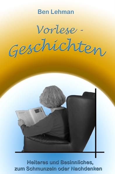 Vorlese- Geschichten (Erlogenes aus aller Welt) ein kleiner Streifzug durch Gottes weite Welt, 20 zum Teil groteske Geschichten, unter anderem: - Ein Wildschwein als erfolgreicher Spion, - Auch Blutkörperchen wissen, was sie tun, - Manchmal herrscht sogar im Weltraum Verkehrschaos, - Ein Häschen trickst die böse Schlange aus, - Das unglaubliche Geheimnis eines Starpianisten, - Afrikas Herrscher arbeiten schweeeer, - Esel sind wirklich nicht so dumm, - makabre Geister in der schottischen Hochebene, - Auch Flaschengeister haben ein Eigenleben, - Hänsel und Gretel in der heutigen Zeit, - Julius, möchte manchmal jeder heißen, - Professor Dumpskys Ende, - Ein Computer geht seinen eigenen Weg. Sachen gibt´s, die gibt´s gar nicht. Vielleicht aber doch? Irgendwo? Irgendwie?