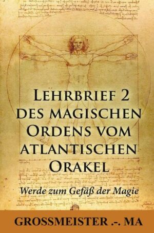 Großmeister .- . Ma, Großmeister von der goldenen Feder im magischen Orden vom atlantischen Orakel, spricht mit diesem Lehrbrief jene Adepten an, die durch die Arbeit mit dem ersten Lehrbrief ausreichende Fähigkeiten entwickelt haben, um nun den nächsten Schritt ihrer Ausbildung anzutreten. Der zweite Lehrbrief umfasst Übungen, mit denen sich der Adept zu einem Gefäß weiterentwickelt, das die Magie aufzunehmen vermag. Zugleich wird der Adept erkennen, dass er durch diese Übungen Zugang zu Wissen, Erkenntnis und Inspiration erlangt, wie sie bereits die früheren Meister des Ordens hatten. Dies hat sie zu ungewöhnlichen Leistungen in Kunst, Wissenschaft und Wirtschaft befähigt.