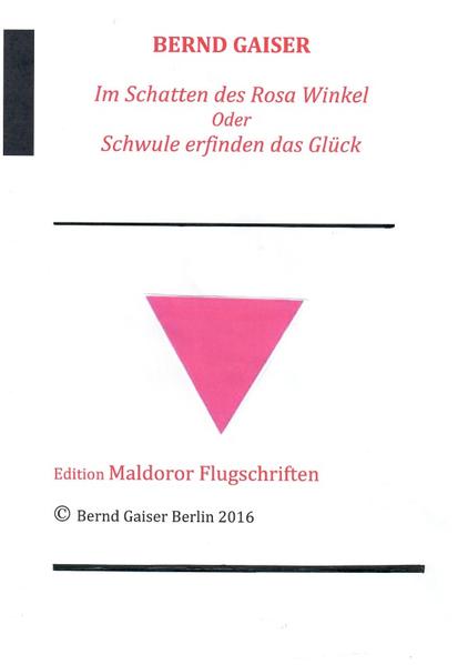 Texte , Geschichten, Essays, Erzählungen aus mehr als 40 Jahren - Unterwegs zu Orten schwuler Selbstverwirklichung und Konfusion. Als Resultat eines bewegten Lebens, mit Berlin als Mittelpunkt und der Idee schwuler Emanzipation als Ziel, Im Abschied von der bleiernen Zeit der 1960iger Jahre und vom Skandal der Übernahme des § 175 StGB ins Strafrecht der jungen Bundesrepublik. Als einer Zeit, in der für Schwule das Dritte Reich bei seiner Kapitulation am 8. Mai 1945 noch nicht zu Ende war und die Zahl der nach dem § 175 Verurteilten, die der im Dritten Reich davon Betroffenen, mit ca. 50 000 Leidtragenden, sogar noch übertraf. Bis heute nicht davon rehabilitiert. Und zwar ungeachtet der mit den 1970iger Jahren für Schwule damit verbundenen Aufbruchstimmung. Abgelöst von der AIDS-Krise der 1980iger Jahre, der zahlreiche meiner Freunde und Weggefährten zum Opfer fielen, die ich nach wie vor immer noch vermisse. Unvergessen und dauerhaft in meiner Erinnerung an sie aufbewahrt. Weil keiner von ihnen verdient hat, in Vergessenheit zu geraten. Ihnen gegenüber stehen Angehörige der Generation derjenigen, denen ein Überleben vergönnt war und über die Jahre hin darauf angewiesen waren, sich keine wie auch immer geartete Gelegenheit entgehen zu lassen, sich neu zu erfinden. Als Alchemisten des Glücks, das auch in meinem Fall die Finger mit im Spiel hatte, als es sich darum handelte, mit meiner aktiven Teilnahme an der schwulen Emanzipationsbewegung der vergangenen Jahrzehnte, zu einer spürbaren Verbesserung meiner Lebensqualität beizutragen. Und zwar unterm Dach des Lebensort Vielfalt, dem Mehrgenerationenwohnprojekt der Schwulenberatung Berlin. Durch meine aktive Teilnahme daran bestimmt und die Erkenntnis, das meine Geschichte noch nicht zu Ende erzählt ist.