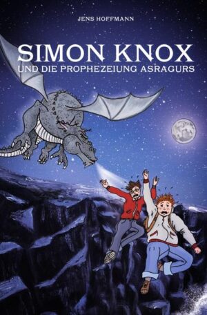 Die Sommerferien haben begonnen und der elfjährige Simon freut sich riesig darauf, ein paar unbeschwerte Wochen, bei seiner Großtante Abygale, am Meer, zu verbringen. Ein magisch schimmerndes Plättchen, das unter seinem Fenster, in der Morgensonne blinkt, zieht Simon augenblicklich in seinen Bann. War das nur ein Traum, oder hat sich vergangene Nacht tatsächlich jemand an seinem Fenster zu schaffen gemacht und ihn mit leuchtend grünen Augen angestarrt? Zusammen mit seinem besten Freund Richie versucht er, hinter das Geheimnis, dieses mysteriösen Fundes, zu kommen. Noch ahnen beide nicht, dass sie den Schlüssel zu einem unglaublichen Abenteuer in den Händen halten. Mit der nächtlichen Ankunft, des undurchschaubaren Drachen Grewels, in Tante Abys Garten, überschlagen sich die Ereignisse. Ungläubig lauschen die beiden Jungen der Geschichte von der Prophezeiung Asragurs und dem Vermächtnis des alten Drachenkönigs. Doch können Simon und Richie der unfassbaren Geschichte ihres schuppigen Gastes wirklich Glauben schenken? Neugierig folgen die beiden Freunde dem Drachen und begeben sich auf eine gefährliche Reise, in eine fremde Welt. Ein abenteuerlicher Wettlauf gegen die Zeit beginnt, und in einem Kampf auf Leben und Tod entscheidet sich die Zukunft eines magischen Reiches. Aber werden Simon und Richie jemals den Weg zurück in ihre eigene Welt finden?...