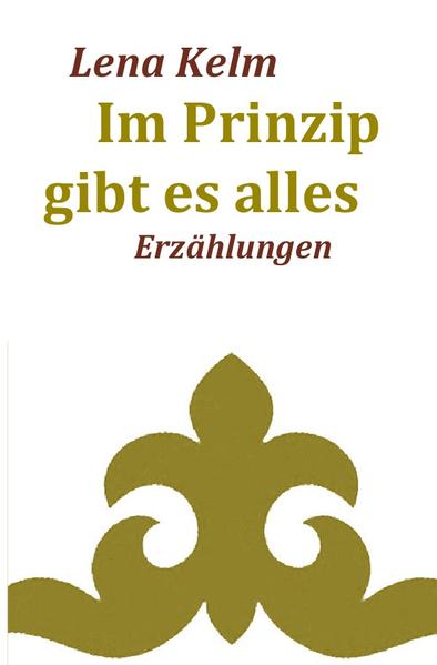 Geschichten voller Leben aus Russland und Deutschland - Lena Kelm erzählt, was sie erlebt hat, humorvoll und komisch, mit leisen Zwischentönen. Erinnerungen an ihre Kindheit und ihr Leben in Kasachstan, ironische Alltagsbetrachtungen aus dem Blickwinkel einer Migrantin über Kommunikation & Konsum, Kaffee & Kiez, Vorurteile & Vorlieben. Ihre Figuren sind meist urwüchsige Gestalten, belastet mit Vorurteilen, abhängig von Launen, deren Naivität sie humorvoll beschreibt wie z.B. in der Titelgeschichte IM PRINZIP gibt es alles - in der die alte Klawa ihre erste Reise und Taxifahrt durch Moskau genießt. Am Anfang des Buches steht die authentische Geschichte zweier befreundeter Frauen, die als Kinder Zeugen oberirdischer Atomtests in Kasachstan wurden. Dort in Kasachstan liegen ihre Wurzeln, über diese Steppenlandschaft und ihre Menschen schreibt sie, wenn sie sich an Szenen aus ihrer Kindheit erinnert und vom Leben ihrer Eltern erzählt. Kaffee und Schreiben führen Lena Kelm in Cafés. Unter ihrem Blick verwandelt sich jedes Café in eine Bühne. Dort beobachtet sie skurrile Typen, sinniert über Gewohnheiten und Gewöhnliches, entdeckt den Witz im Alltag.