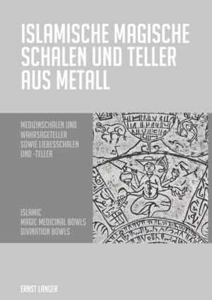 Gravierte magische Metallschalen wurden zum Heilen von Krankheiten verwendet. Frauen suchten die Hilfe durch magische Schalen, wenn sie den Wunsch hatten, Kinder zu bekommen. Wahrsagen war eine weitere Anwendungs- möglichkeit. Die ältesten magischen Schalen stammen aus dem 12. Jh. Inschriften auf diesen Schalen beschreiben ausführlich, wie man sie gebrauchen soll. Demnach lässt man Wasser in der Schale stehen, um die magische Kraft der Schale auf das Wasser zu übertragen, das man anschließend dem Kranken zu trinken gibt. Auf späteren Schalen gibt es keine Gebrauchsanweisung mehr, sondern Koranverse, andere religiöse Texte sowie magische Zeichen und Zahlen. Viele Schalen hat man auch mit den Bildern der 12 Tierkreiszeichen verziert. Ein wichtiges Ordnungskriterium ist die Form der Schalen. Die ab 1500 hergestellten magischen Schalen haben in der Mitte der Innenseite meistens einen Buckel, Omphalos genannt. Die Entstehung der Omphalosschalen ist ein Schwerpunkt des Buches. Es wird eine große Zahl magischer Schalen abgebildet, die der Autor nach Alter, Form und regionaler Herkunft in Gruppen geordnet hat. Zu allen Schalengruppen werden Beispiele gezeigt, so dass die Entwicklung der Schalen nachvollziehbar ist, und die große Variationsbreite innerhalb der einzelnen Schalengruppen sichtbar wird. Regionale Schwerpunkte der vorgestellten magischen Schalen und Teller sind Ägypten, Syrien, die Türkei, der Iran und die muslimischen Gebiete des Indischen Subkontinents. Anhand von Bearbeitungsspuren auf der Metalloberfläche wird auf die Herstellungstechnik der Schalen eingegangen, die einen Hinweis auf ihr Alter gibt und für die Lokalisierung der Schalen hilfreich ist. Die in der Literatur stiefmütterlich behandelten „Magischen Teller“ werden in einem eigenen Kapitel ausführlich besprochen.