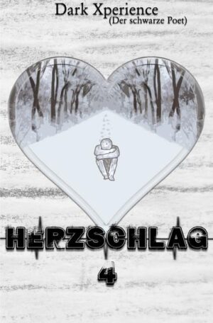 (Poesie trifft Liebe) Herzschlag - wie der Schnee, der kalt zur Erde rieselt. (Phantasie trifft Leben) Herzschlag - wo Welten zerbrechen und Herzen im rauschenden Strom rhythmisch pulsierender Worte erfrieren. (Perfektion trifft Leidenschaft) Herzschlag - Spiegelbild des Lebens, Philosophie, berauschende Höhen und erdrückende Tiefen, vereint zu einer in Versen geschriebenen Geschichte. (Band 4 Winter) Gedichte, Geschichten und Gedanken über den Winter, die Natur und die Zeit, über Leben, Tod & Verlust, über Tränen, Trauer & Hoffnungslosigkeit, Depressionen und andere Dämonen, über den Weg in die Dunkelheit & den langen Weg zurück ans Licht.