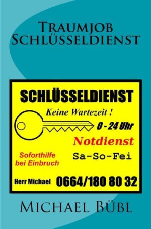 "Ich bin primitiv" Das behauptet der Autor dieses Buches von sich selbst! Ein Journalist: "Ein Meisterwerk der Elendsliteratur. Der Autor erzählt von Elend und Not, von Ausbeutung, Skrupellosigkeit und Kriminalität - von Lebensverhältnissen, die er aus seiner Arbeit bestens kennt. Der gesamte Schmutz der Grossstadt kommt zum Vorschein, und das auf humorvolle Weise." Das grauenhafte Leben eines Schlüsseldienst Mannes. Lesen Sie wie schlecht es den Schlüsseldienst Mitarbeitern geht - und freuen Sie sich! Dieses Buch steht stellvertretend für alle hart arbeitenden Menschen. Der Wahnsinn von dem jeder Kleinunternehmer betroffen ist. Es beschreibt perfekt die Zustände im Gewerbe. Ironie pur vom Meister persönlich Überall kleben die Sticker vom Schlüsseldienst. Rot - Grün - Blau - meistens aber Gelb. Auf dem Postkasten, auf der schwarzen Tafel, auf der Tür, immer in Augenhöhe, unauffällig, aber doch gut sichtbar. Garantiert haben Sie die Werbekleber dieser Minifirmen schon öfters gesehen. Vielleicht haben Sie sogar schon mal selbst in einer Notsituation angerufen. Allerdings haben Sie garantiert noch nie nachgedacht, wer diese Menschen sind, die diese bunten Werbekleber verbotenerweise hinterlassen. Wie lebt ein Schlüsseldienst? Sind das überhaupt Menschen? Wer arbeitet beim Schlüsseldienst? Begleiten Sie einen Schlossermeister einen Tag lang bei seiner Arbeit durch die Vielfalt der Grossstadt. Steigen Sie in seinen alten Lieferwagen ein und fahren Sie mit! 24 Stunden sind verdammt lang im Kampf gegen Kunden, Schlösser und Beamte! Der Schlüsseldienstjob ist die reine Hölle! Der Autor erzählt vom weit gefächerten Spektrum seiner Aufträge. Er schildert menschliche Dramen unsichtbare Not, und von privilegierten Beamtentum, die von der Ausweglosigkeit der zumeist völlig verarmten Bevölkerung ihren Nutzen zieht. Er schreibt von illegaler Prostitution der Jugend und vom fehlenden sozialen Netz in einer Stadt, die sich sozial der Welt präsentiert.