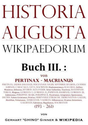Historia Augusta Wikipaedorum: Historia Augusta Wikipaedorum Buch III. | Bundesamt für magische Wesen