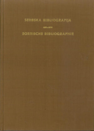 Sorbische Bibliographie 1986-1990 | Franc Šěn