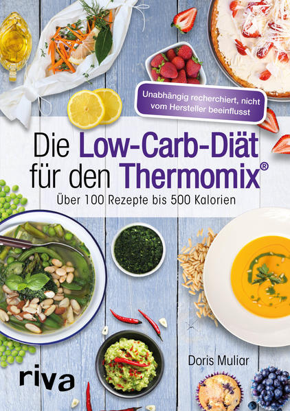 Mit der Low-Carb-Ernährung können Sie nachhaltig Gewicht verlieren, ohne hungern und auf etwas verzichten zu müssen. Dieses Buch enthält über 100 neue Low-Carb-Rezepte: Brote mit kohlenhydratarmen Mehlalternativen, Pizzaböden aus püriertem Gemüse und leckere Desserts mit neuen Zuckerersatzstoffen wie Xylit und Erythrit machen die Low-Carb-Ernährung noch einfacher. Die Gerichte sind kohlenhydratarm, vermeiden Zucker und Stärke und enthalten stattdessen Gemüse, Obst und Pflanzenöle, dazu Eiweiß in Form von Fleisch, Fisch und Milchprodukten. Chiabrot mit Haselnüssen, Minipizzen mit Kohlrabiteig, Buttermilchpudding mit Rhabarberkompott und viele andere leckere Gerichte können Sie im Thermomix® schnell und einfach zubereiten. Mit den Schritt-für-Schritt-Anleitungen geht das ganz entspannt und die farbigen Rezeptfotos machen Appetit. Alle Rezepte wurden mit dem Thermomix® TM5 entwickelt und getestet. Unabhängig recherchiert, nicht vom Hersteller beeinflusst. Mehr Informationen finden Sie unter: www.thermomix-fans.de