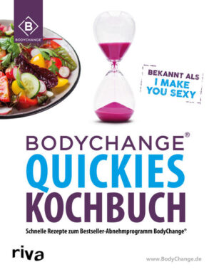 Das Kochbuch mit einfachen und schnellen Rezepten zum erfolgreichen Abnehmprogramm BodyChange® Keine Zeit ist keine Ausrede! Denn mit BodyChange® können auch Vielbeschäftigte, Rund-um-die-Uhr-Eingespannte und Workaholics Gewicht verlieren, fitter werden und sich rundum wohl und sexy fühlen. Und das jetzt noch einfacher, denn dieses neue Kochbuch löst drei typische Probleme auf einmal: 1. Keine Zeit Alle Rezepte in diesem Buch lassen sich in 3 bis maximal 30 Minuten zubereiten - und das ganz einfach, ohne spezielle Kochkünste und viel Chi-Chi, sondern frei nach einer der obersten BodyChange®-Devisen: Hauptsache lecker, Hauptsache satt! 2. Viel unterwegs Das Buch enthält 30 Rezepte und viele Tipps, wie du dich mit BodyChange® auch bei der Arbeit oder unterwegs schlank essen kannst. 3. Wenig Kocherfahrung Du kannst oder willst nicht kochen? Auch dann klappt es mit BodyChange®. Rezepte, die ganz ohne Herd oder Backofen auskommen, findest du in diesem Buch. Dieses Rundum-sorglos-Kochbuch hilft dir, das Ziel vom Wunschgewicht auf jeden Fall zu erreichen! Denn BodyChange® funktioniert! Warum? Weil es keine Diät, sondern ein Lifestyle ist, der dich dauerhaft schlank und fit macht. Es gibt kein Hungern und kein Kalorienzählen - damit fällt das Abnehmen nicht nur leicht, sondern macht sogar Spaß! Und das Ergebnis spricht für sich - über 350 000 Menschen haben mit BodyChange® zusammen mehr als 3,5 Millionen Kilogramm Gewicht verloren. Bist du bereit für deinen Traumkörper? Dann mach es wie Hunderttausende erfolgreiche Teilnehmer und koch auch du dich sexy!