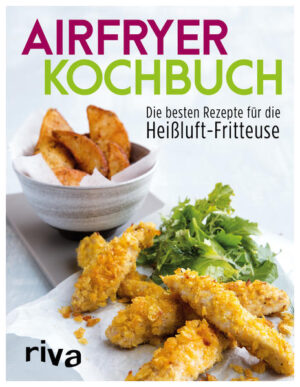 Heißluft-Fritteusen finden sich mittlerweile in sehr vielen Küchen und gehören aktuell zu den beliebtesten Haushaltsgeräten. Die multifunktionalen Küchenwunder können garen, braten, grillen und frittieren. Die Gerichte werden statt in Öl oder Fett in einem Strom heißer, zirkulierender Luft zubereitet. In Minutenschnelle sind die Zutaten kross und knusprig und nichts geht von ihrem natürlichen Geschmack verloren. Mit der Heißluft-Fritteuse können alle Arten von Gerichten zubereitet werden, nicht nur Snacks und Beilagen, sondern ebenso Frühstück, Hauptgerichte und Desserts. In diesem Buch sind die leckersten Rezepte zusammengestellt - von Zucchini-Pommes über Barbecue-Hähnchenschenkel bis zu Bananen-Walnuss-Brot oder Triple Chocolate Brownies. So geht modernes Kochen ohne Fett und mit viel Genuss.