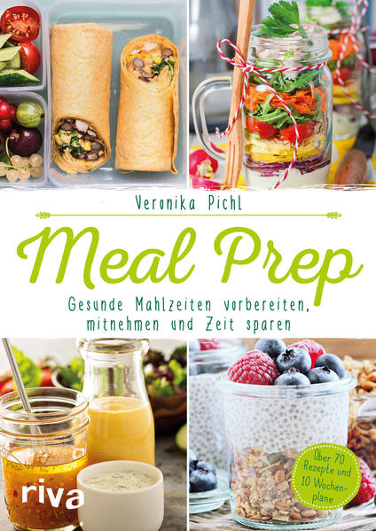 Meal Prep bedeutet, dass man mit sinnvoller Planung Mahlzeiten für mehrere Tage oder die ganze Woche vorkocht oder vorbereitet, die man dann zur Arbeit oder in die Uni mitnehmen und natürlich auch abends zu Hause genießen kann. Die Vorteile liegen auf der Hand: Durch clevere Wochen-, Tages- und Einkaufsplanung spart man Zeit. Man kauft nicht mehr spontan ungesundes Fast Food oder Snacks. Man weiß genau, was drin ist: gesunde, frische Zutaten ohne Geschmacksverstärker oder Zusätze. Und das Essen schmeckt lecker. Das Buch enthält zahlreiche Rezepte, Wochenpläne und Einkaufslisten und erklärt Ihnen darüber hinaus genau, was Sie einfrieren können, wann die Lagerung im Kühlschrank oder der Vorratskammer ausreicht, was Sie vorbereiten und die ganze Woche verwenden können. So gelingt es Ihnen, langweiliges und ungesundes Kantinenessen oder Fertiggerichte zu umgehen und sich mit wenig Aufwand leckeres Essen für mehrere Tage zuzubereiten.