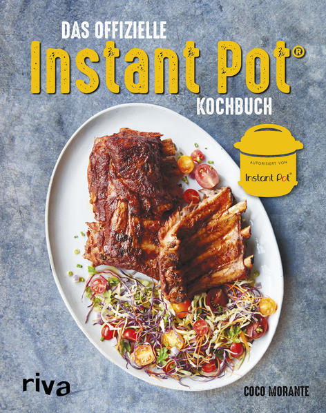 Der Multifunktionskocher Instant Pot® ist Schnellkochtopf, Slow Cooker, Reiskocher, Bräter, Warmhalteplatte und Dampfgarer in einem. Man gibt einfach alle Zutaten in das Gerät - und hat kurze Zeit später eine komplette Mahlzeit, die auch noch durch besondere Aromen überzeugt. In diesem von Instant Pot® autorisierten Kochbuch zeigt Ihnen die Bloggerin Coco Morante mehr als 80 von ihr selbst entwickelte und getestete Rezepte mit viel Geschmack, vom Frühstück über Hauptgerichte und Beilagen bis zu Desserts. Süßes Quinoa-Porridge, würziges Chana Masala, cremiges Risotto, herzhafte Grillrippchen oder scharfes Chili - all das ist für den Instant Pot® kein Problem, und sogar ein ganzes Brathuhn passt in den Topf. Viele Gerichte eignen sich auch für die schnelle Feierabendküche. Schritt-für-Schritt-Anleitungen führen Sie durch jedes Rezept und sorgen dafür, dass es sicher gelingt. Außerdem werden die verschiedenen Gerätetypen und ihre Funktionen vorgestellt.