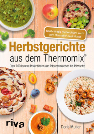 Im Herbst haben viele Gemüsesorten Hochsaison, und die Marktstände duften nach frischem Obst. Pflaumen, Mirabellen, Quitten und Weintrauben tummeln sich auf Torten, Cremespeisen und im Marmeladenglas, und dieses Buch bietet die passenden Rezepte für diese Jahreszeit und für die Zubereitung im Thermomix®. Aber auch pfiffige Rezepte für den Herbstklassiker Kürbis - von kräftig bis raffiniert - sind wie geschaffen für die Küchenmaschine und einfach und schnell zubereitet. Und wenn das Wetter im Spätherbst langsam ungemütlich wird, trösten wärmende Eintöpfe mit Roter Bete, Möhren, Porree oder Fenchel. Damit die Gerichte sich gut nachkochen lassen, ist jedes Rezept mit einer ausführlichen Schritt-für-Schritt-Anleitung versehen. Alle Rezepte wurden mit dem Thermomix® TM5 entwickelt und getestet. Unabhängig recherchiert, nicht vom Hersteller beeinflusst. Mehr Informationen finden Sie unter: www.thermomix-fans.de