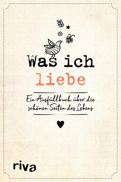 Das Leben schenkt uns viel, das es wert ist, nicht in Vergessenheit zu geraten. Was kann es also Schöneres geben, als sich in einem Moment der Ruhe hinzusetzen und niederzuschreiben, was einem wirklich wichtig ist? Dieses Ausfüllbuch stellt abwechslungsreiche Fragen über persönliche Interessen, Vorlieben und Abneigungen, behandelt aber auch tiefergreifende Themen wie prägende Erlebnisse und Erfahrungen, Hoffnungen und Wünsche, Liebe und Freundschaften. Frage für Frage führt Was ich liebe zum Kern dessen, was das Leben einzigartig und lebenswert macht, und hilft nicht nur, dies in Erinnerung zu behalten, sondern auch, den inneren Kompass gegenwärtig und zukünftig danach auszurichten.