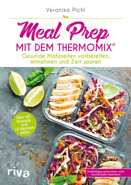 Während einer anstrengenden Arbeitswoche bleibt abends oft nicht genug Zeit, um frisch zu kochen. Mittags in der Kantine oder unterwegs findet man schwer etwas Gesundes. Hier hilft Ihnen der neue Trend Meal Prep. Dabei bereiten Sie für mehrere Tage leckere Gerichte vor. Diese können Sie praktisch portioniert mitnehmen und auf der Arbeit genießen, und auch nach Feierabend stehen sie schnell auf dem Tisch. Es genügt, an ein bis zwei Tagen pro Woche etwas Zeit in das Zusammenstellen der Mahlzeiten zu investieren - die Wochen-, Tages- und Einkaufsplanung nimmt Ihnen dieses Buch ab, das zahlreiche Rezepte und 10 Wochenpläne enthält. Und der Küchenhelfer Thermomix® unterstützt sie tatkräftig bei der Zubereitung der Gerichte. Alle Rezepte wurden mit dem Thermomix® TM5 entwickelt und getestet. Unabhängig recherchiert, nicht vom Hersteller beeinflusst. Mehr Informationen finden Sie aunter: www.thermomix-fans.de