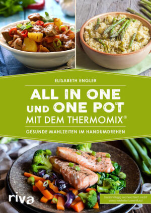 Ob Alltagsküche, schnelle Feierabendgerichte oder Festtagsessen - der Thermomix® kann viel mehr als rühren, mixen und erhitzen. Mit dem Varoma lassen sich viele All-in-one-Gerichte schonend durch Dampfgaren zubereiten. Man nutzt also mehrere Ebenen zugleich und kocht Hauptgericht und Beilage ganz einfach auf einmal. Zusätzlich bietet das Buch leckere One-Pot Gerichte. Die über 50 Hauptmahlzeiten in diesem Buch werden ausschließlich im Thermomix® zubereitet, Herd und Backofen bleiben kalt. Das ist aromatisch gesunde Küche, die zugleich Zeit spart und für die ganze Familie geeignet ist. Alle Rezepte wurden mit dem Thermomix® TM5 entwickelt und getestet.