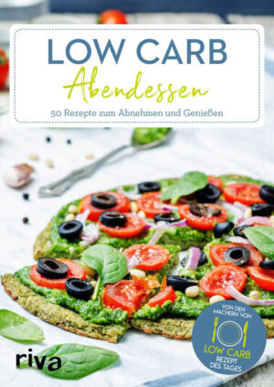 Low-Carb-Feierabendküche kann so einfach sein! Für die 50 schnellen Abendessen in diesem Buch muss man nicht lange am Herd stehen, und sie punkten mit besonders viel Eiweiß. Die Macher von »Low-Carb-Rezept des Tages« bieten auf Instagram und in der eigenen App regelmäßig neue kohlenhydratarme Rezepte, die bereits viele Menschen beim Abnehmen und einer gesunden, ausgewogenen Ernährung unterstützt haben. Die besten Rezepte für das Abendessen sind in diesem Buch vereint. Jedes Rezept ist bebildert und außerdem mit Nährwertangaben versehen.