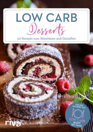 Auch wer sich Low Carb ernährt, muss nicht auf Desserts verzichten - das beweist dieses Buch mit 50 Rezepten für alle, die trotz Diät auch mal etwas Süßes naschen wollen. Die Macher von »Low-Carb-Rezept des Tages« bieten auf Instagram und in der eigenen App regelmäßig neue kohlenhydratarme Rezepte, die bereits viele Menschen beim Abnehmen und einer gesunden, ausgewogenen Ernährung unterstützt haben. Die besten Dessertrezepte sind in diesem Buch vereint. Jedes Rezept ist bebildert und außerdem mit Nährwertangaben versehen.