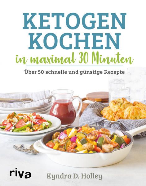 Ketogen im Handumdrehen Bei der ketogenen Ernährung bezieht der Körper die benötigte Energie vor allem aus gesunden Fetten statt aus Kohlenhydraten - so können Sie leicht abnehmen und leben insgesamt gesünder! Mit den schnellen 30-Minuten-Gerichten in diesem Buch lässt sich die ketogene Ernährung nicht nur ganz leicht in den Alltag integrieren, sie liefern auch viele neue Ideen für erfahrene Keto-Fans. Mehr als 50 leckere Rezepte, etwa für Croissants, Schinken-Käse-Waffeln, Zucchini-Gratin, Taco-Bowls, Parmesan-Hähnchen und Brownies, warten darauf, von Ihnen ausprobiert zu werden. Mit wertvollen Zeitspartipps und -tricks, Infos zum Vorkochen und Mahlzeitenplänen!