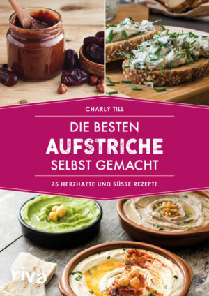 Der Mensch lebt nicht vom Brot allein - er braucht dazu auch einen leckeren Aufstrich! Charly Till verrät in diesem Buch, wie Sie in wenigen Minuten die feinsten Aufstriche zaubern. 75 Rezepte für Fleisch-, Fisch- und Käseliebhaber sowie Vegetarier und Veganer sorgen für kulinarische Abwechslung und machen den Griff zum Fertigaufstrich überflüssig. Ob Bruschettabelag, Röstpaprika-Aufstrich, Thunfisch-Avocado-Creme, Schafskäse-Vielerlei, Rote-Bete-Hummus, Chicken-Curry-Aufstrich, aromatisierte Butter oder Süßes wie Pistazien-oder Dattel-Maroni-Creme - die Rezepte gelingen immer und sind in Windeseile angerichtet. Bereiten Sie der Eintönigkeit auf den Broten ein schmackhaftes Ende!