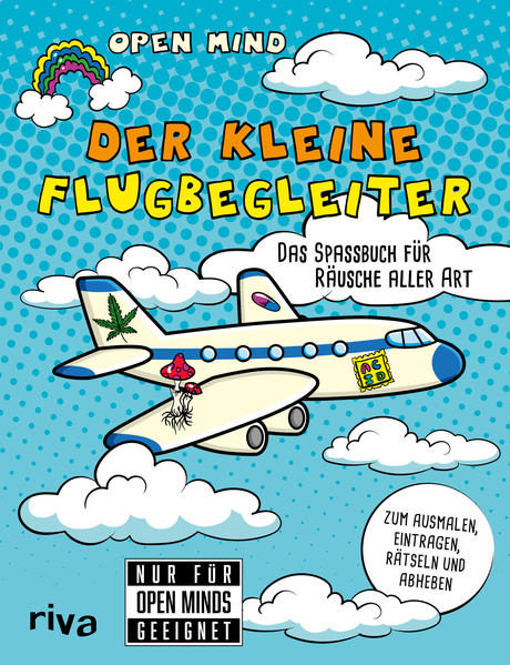 Bitte anschnallen - in Kürze verlassen wir den Boden der Tatsachen Dieses liebevoll gestaltete Spaßbuch für Erwachsene ist der ideale Begleiter für die besonders scharfsichtigen, aber auch die (leicht) benebelten Momente im Leben. Ob du nun gerade Lust hast, entspannt ein Bild auszumalen, lustige Labyrinthaufgaben zu lösen, in einem Wimmelbild versteckte Gegenstände zu suchen, ein Triptagebuch zu führen oder über tiefgründige Lebensfragen zu sinnieren - hier ist für jeden Zustand etwas dabei. Damit liefert Simon Ruane, bekannt durch seinen YouTube-Kanal »Open Mind«, das perfekte Workbook für jene Art kreativen Outputs, die sonst tragischerweise einfach verpuffen würde. Auch nüchtern ein absolutes Highlight!